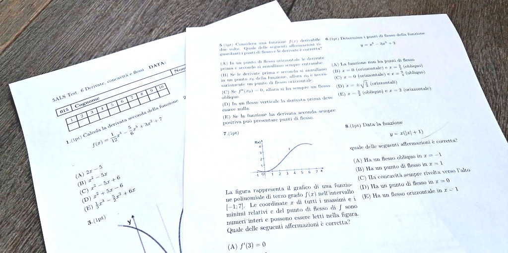 Test stampati